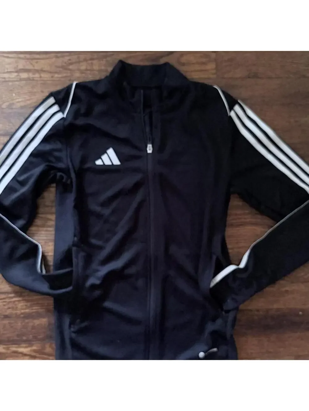 Blokecore  Adidas Tiro Athleisure Training Jacket - Black / White (Like New)❌